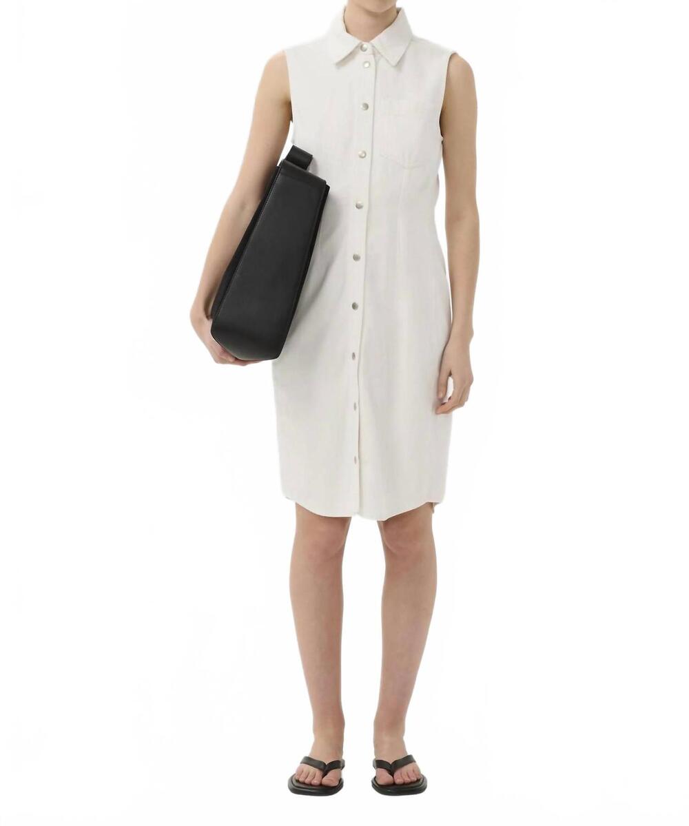 NEW INWEAR gladys mini dress in ecru